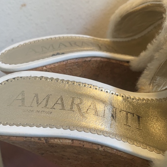 Amaranti Wedge Sandals Sz 41 - Picture 2 of 6